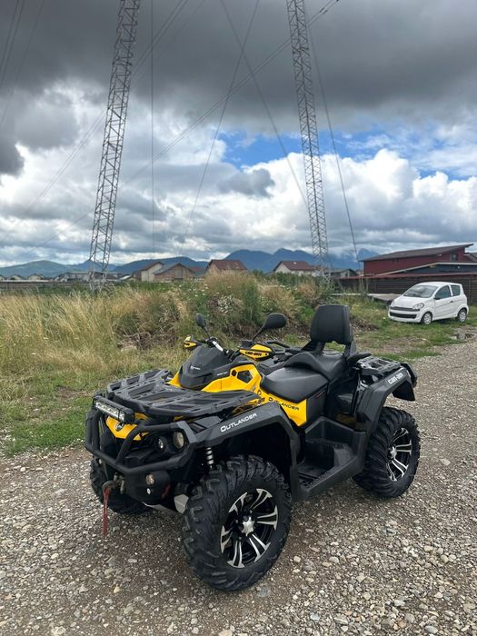 Can Am Outlander Max XTP 650CM/IMPORT Franța L7E/nr negru/variante atv