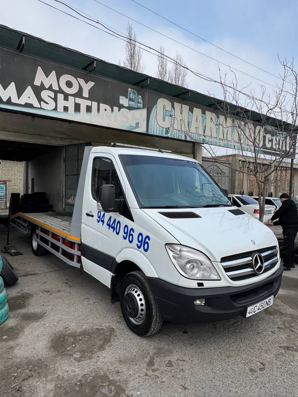 Mersedes sprinter evakuator
