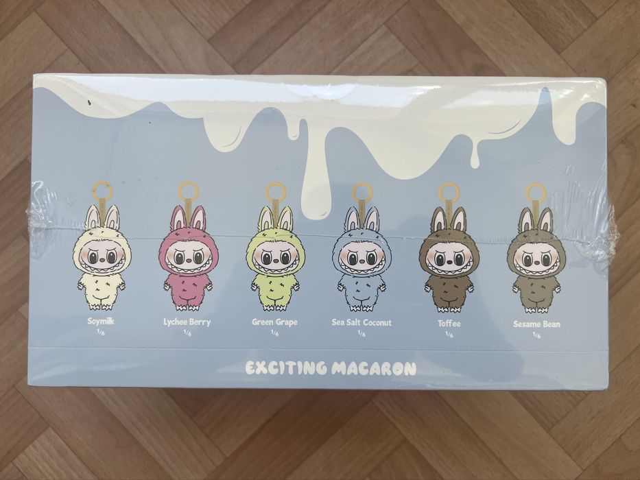 ОРИГИНАЛНО Pop Mart Labubu Exciting Macaron series blind box