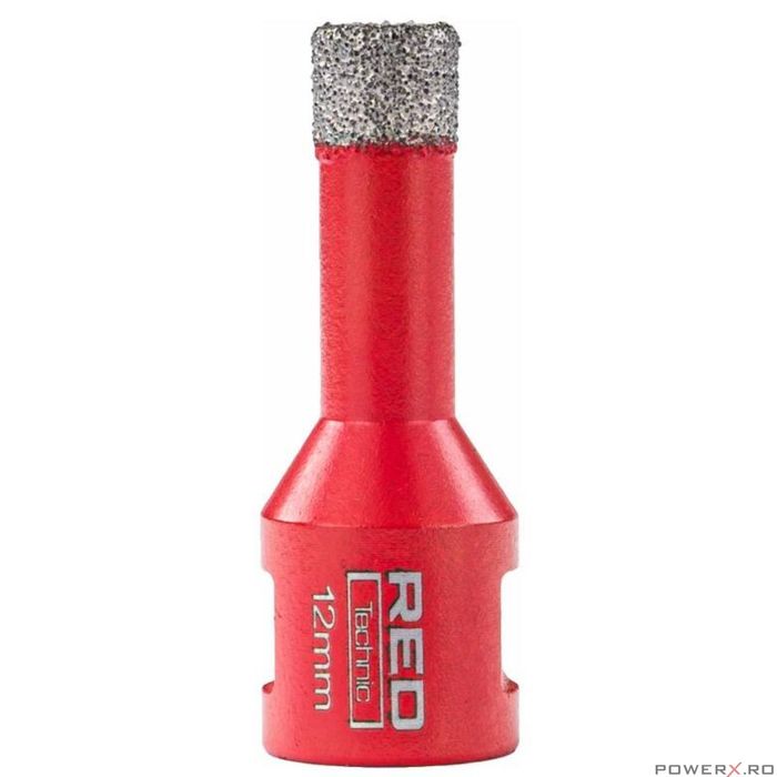 Set carote diamantate, 6-68 mm, HEX, M14, 9 piese, Red Technic