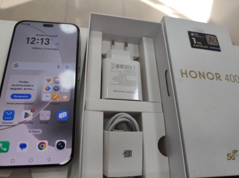 Honor 400 lite 256gb 5G yangi