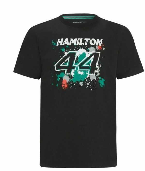 Tricou Mercedes Benz AMG Petronas F1 Men's Lewis Hamilton #44 - M si L
