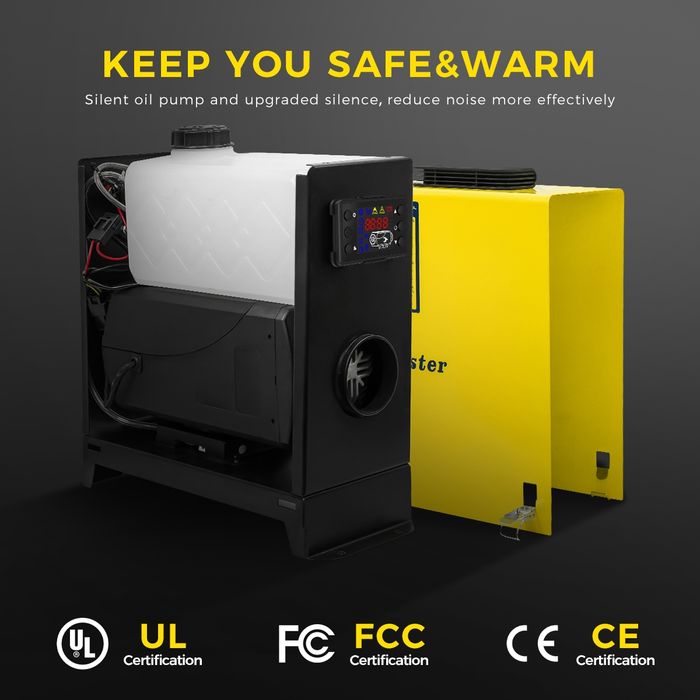 Incalzitor motorina, Sirocou, Webasto, Sunster-Vevor 8KW 12v & 24v