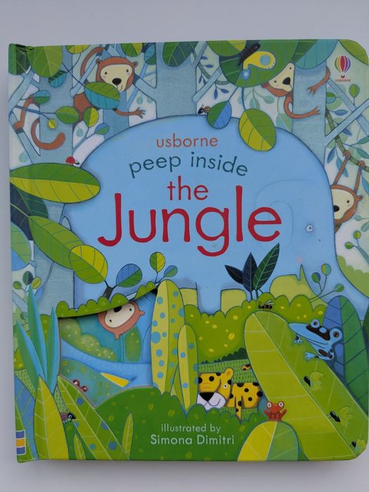 Carte Usborne Peep inside the Jungle