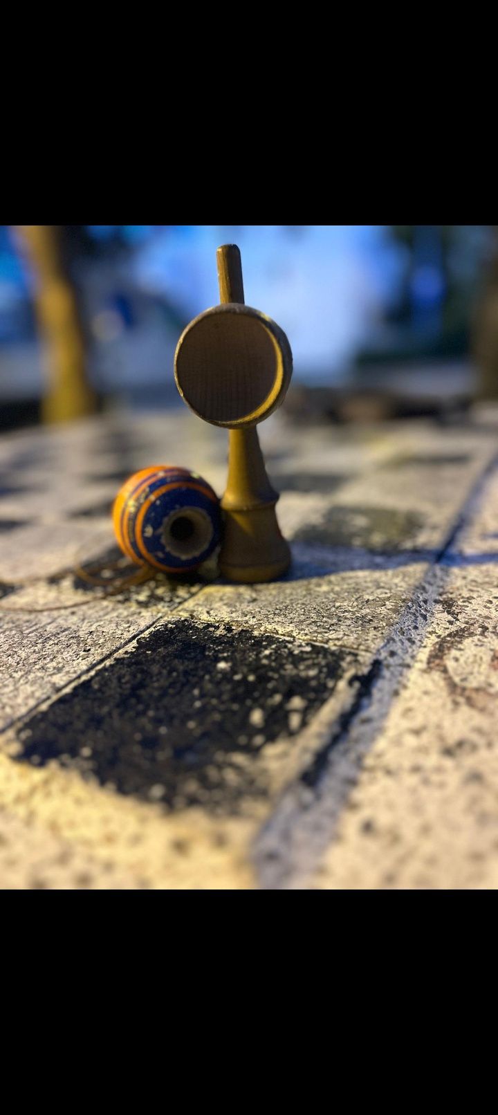 Kendamă europe record plus beech match sticky clear