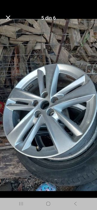 Vând jante pe 17, 5x108, 7J, ET 42, gaura centrala 65.1