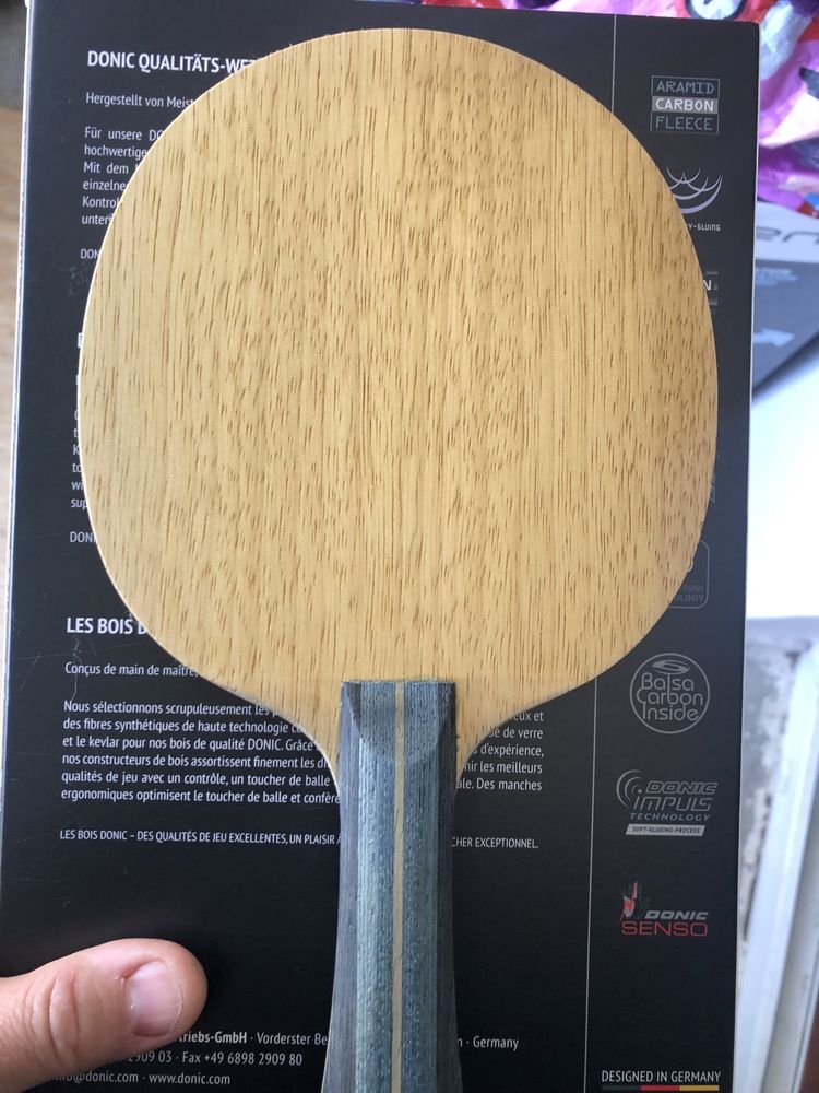 Paleta tenis de masa