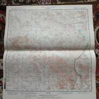 1987 г. Карта Жарма ВКО