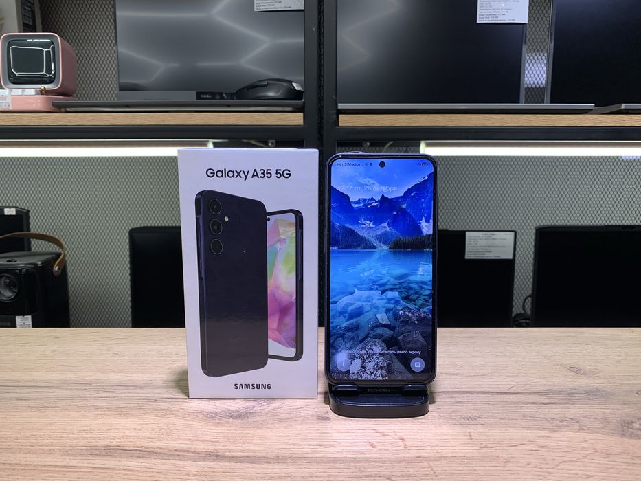 Samsung A35 5G, 8/128 GB, Awesome Navy, в отличном состоянии,10925/А10