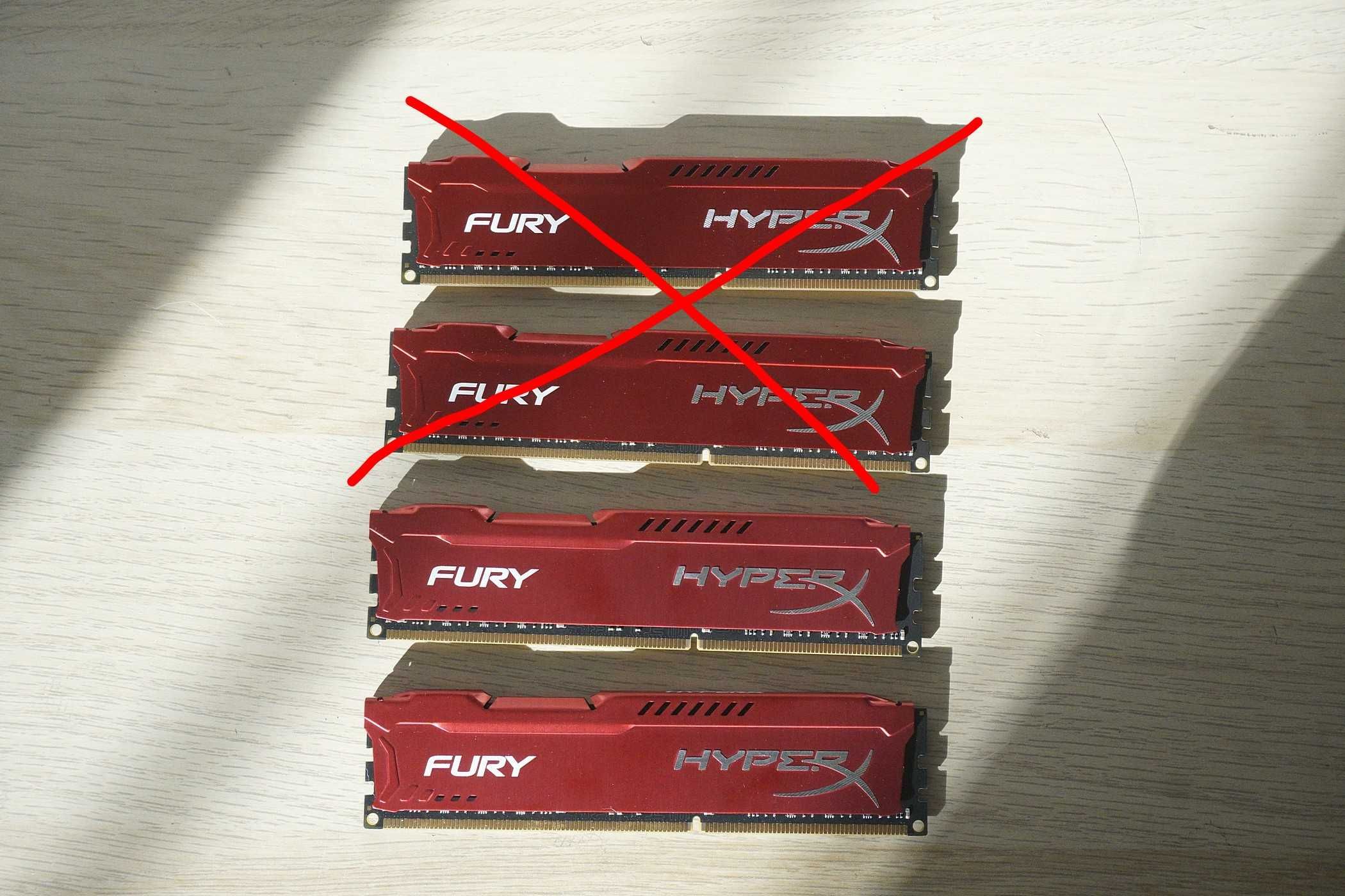 2x8 (16GB) DDR3 RAM памет Kingston fury 1333Mhz CL9