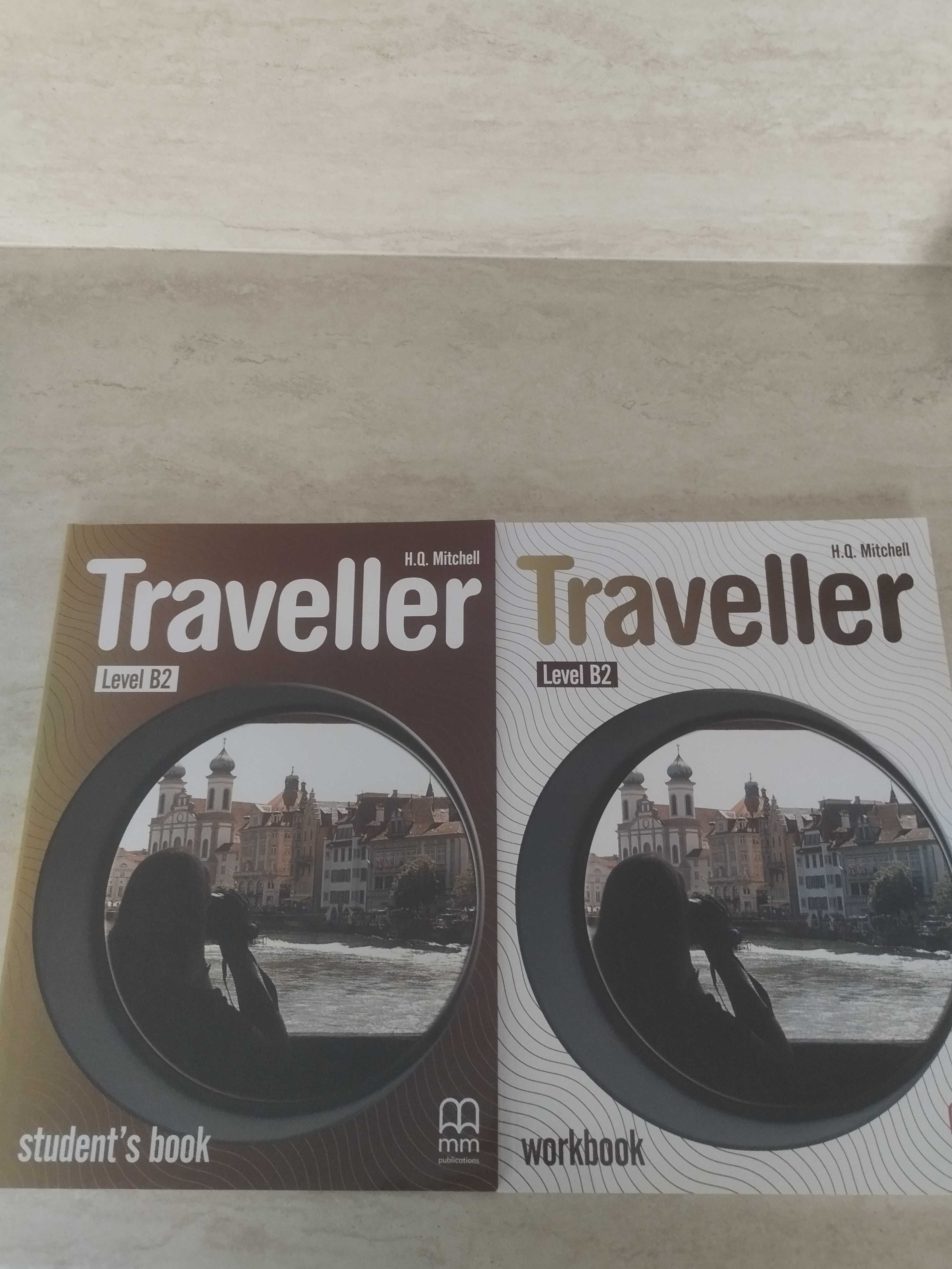 Учебник и учебна тетрадка по английски език Traveller B2