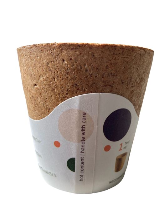 Pahare cafea comestibile eco