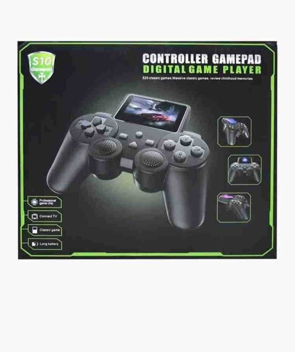 Ретро Ръчна конзола за игри Gamepad Контролер с вградени игри