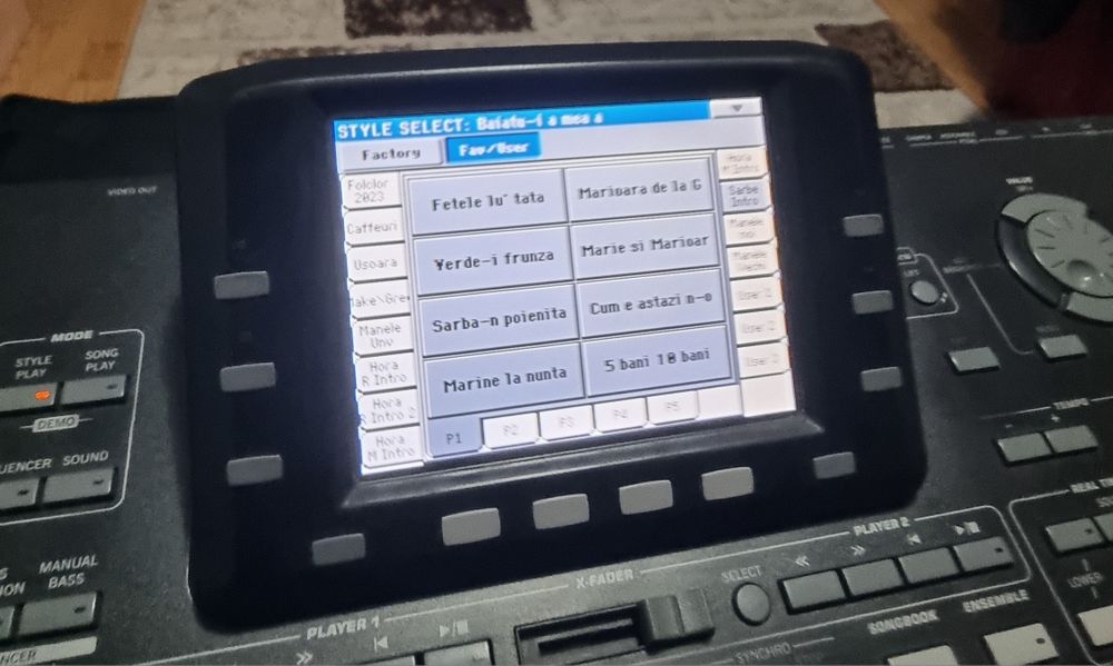 Orgă Korg Pa3x 256 Mb/Set 2025 Mh style