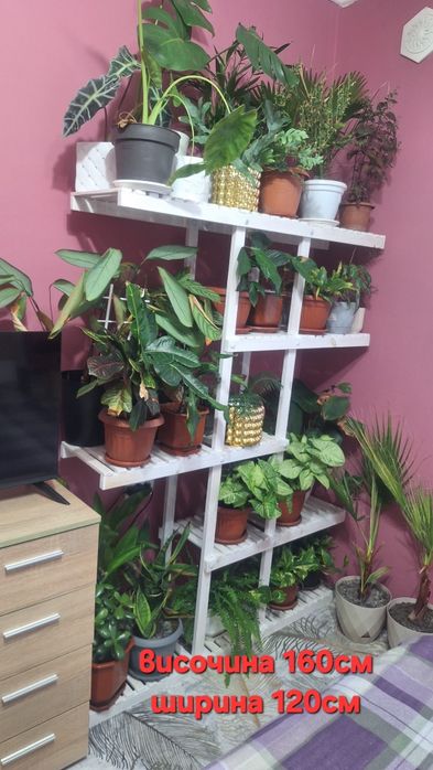 Дървени цветарници