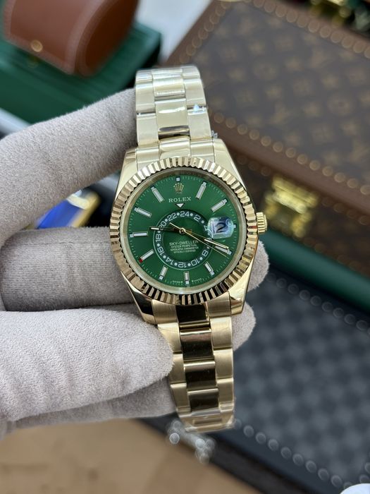 Rolex Sky-Dweller Oyster Green Dial