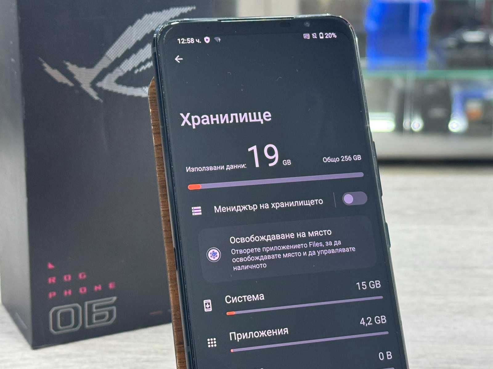 Телефон Asus Rog Phone 6 / 256GB / Гаранция