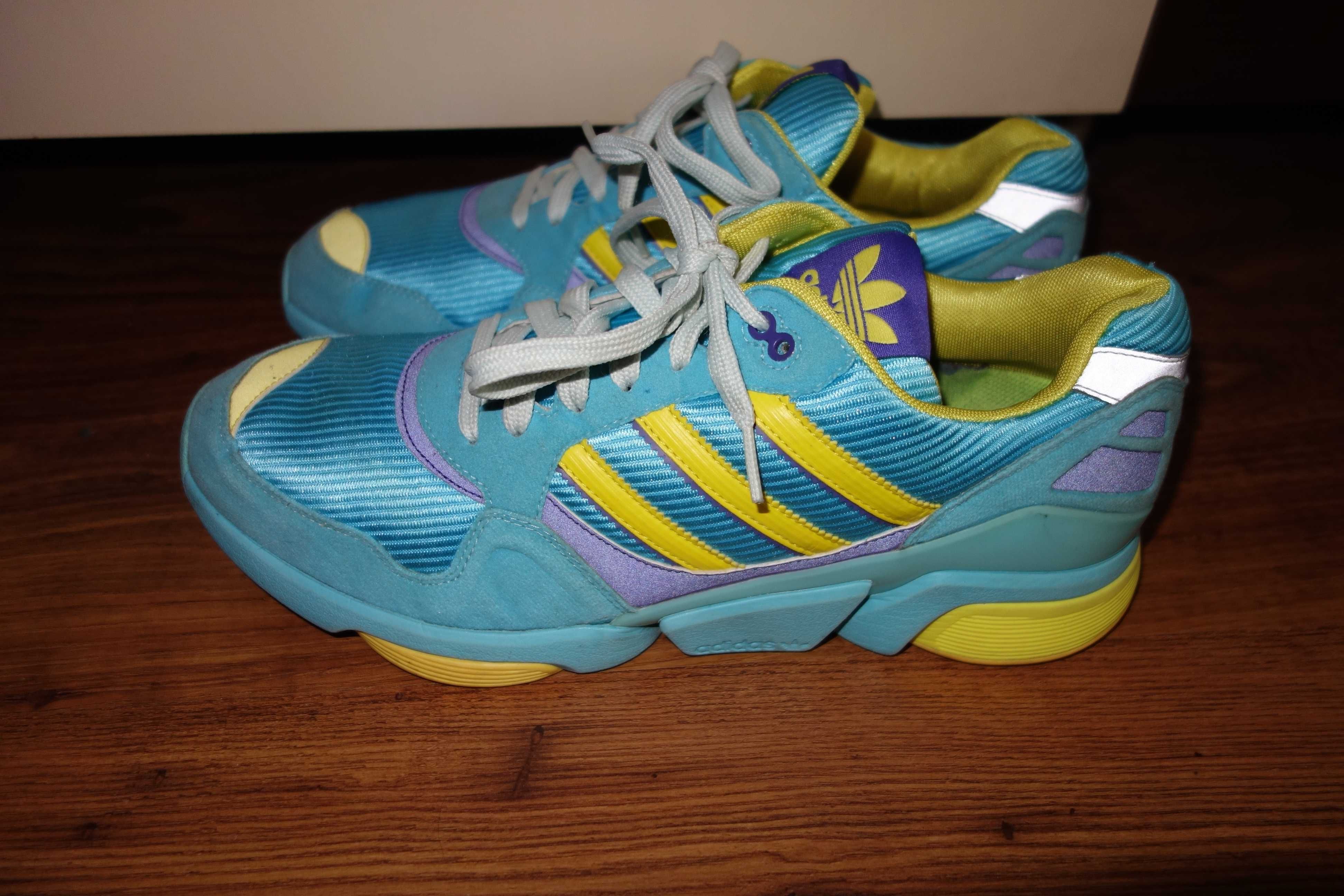 ADIDAS ZX MEGA TORSION AQUA, Albastri, Marimea 45 1/3, Stare buna