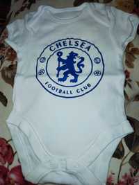 Бебешко боди George с щампа на Chelsea