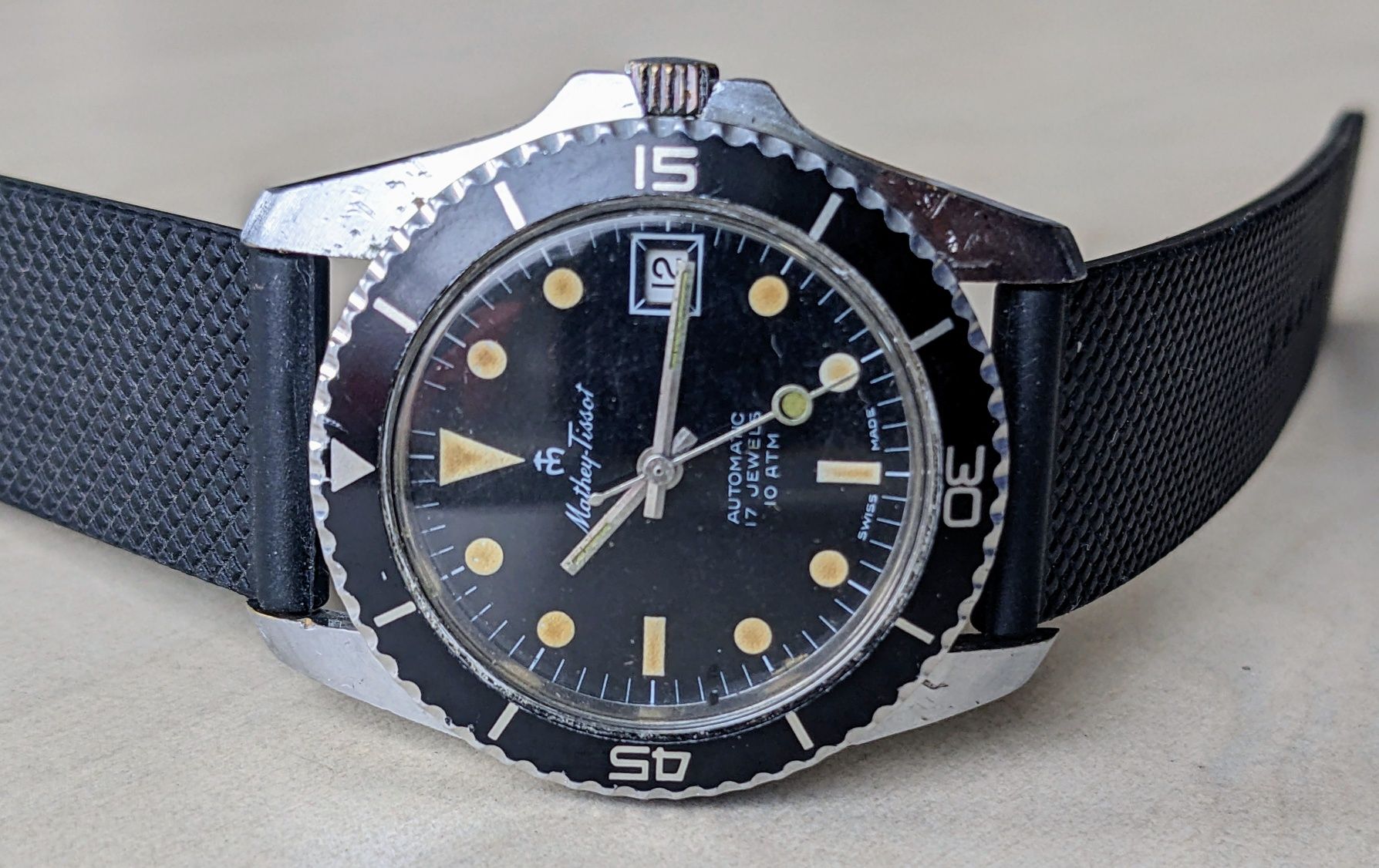 Vintage Mathey-Tissot Submariner automatic