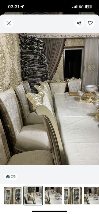 Гостинной стол и стул