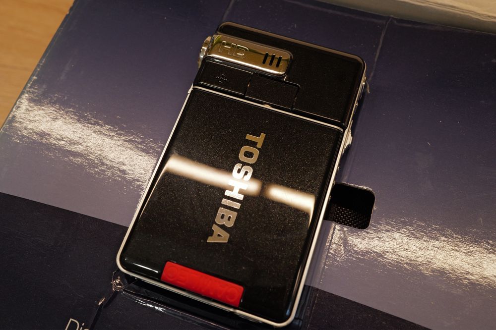 Camera Video Toshiba Camileo S10 full HD Nou USB cutie cu accesorii