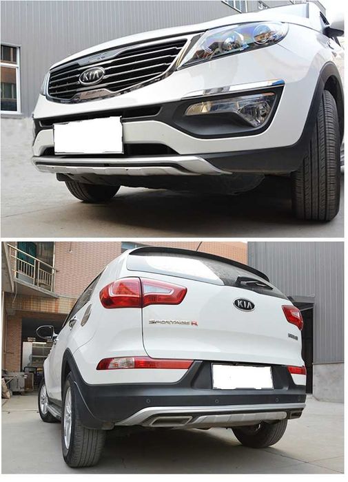 Накладки на бампер Kia Sportage SL 10-16