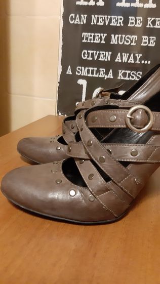 pantofi piele vintage dama