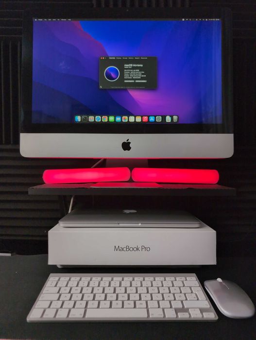 Apple iMac 21.5" – 16GB RAM, SSD 128GB, macOS Monterey + Accesorii