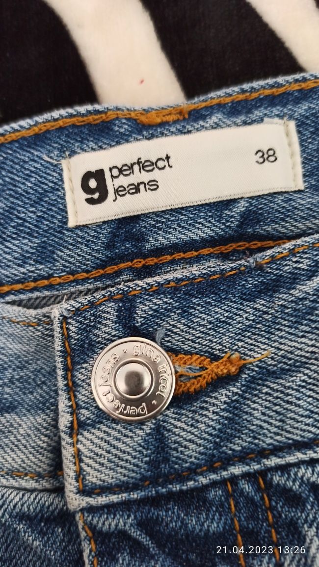 Оригинальная джинсовая юбка