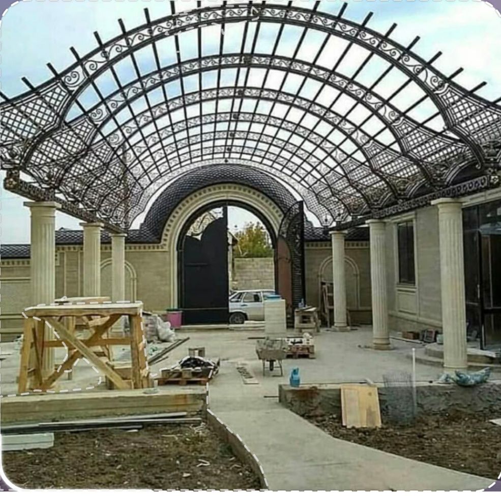 Перила навес панжаралар ясаймиз
