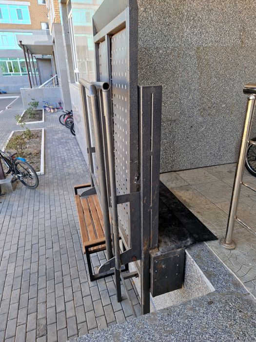 Электронный пандус новый