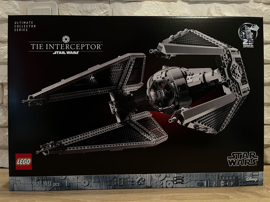 Lego/лего Start Wars (Звёздные войны) TIE Interceptor™, 75382