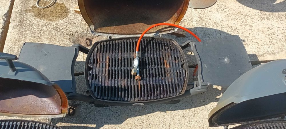 Gratar grill  gaz electric   Weber cititi descrierea