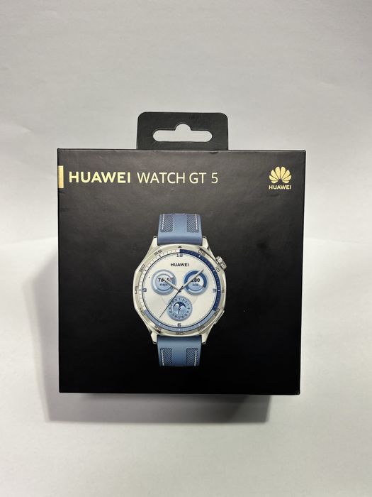 MDM vinde: Huawei Watch GT 5, 46mm, Blue Woven.
