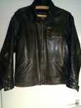 Scurta piele motociclist