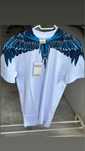 Tricou Marcelo Burlon XL XXL white blue