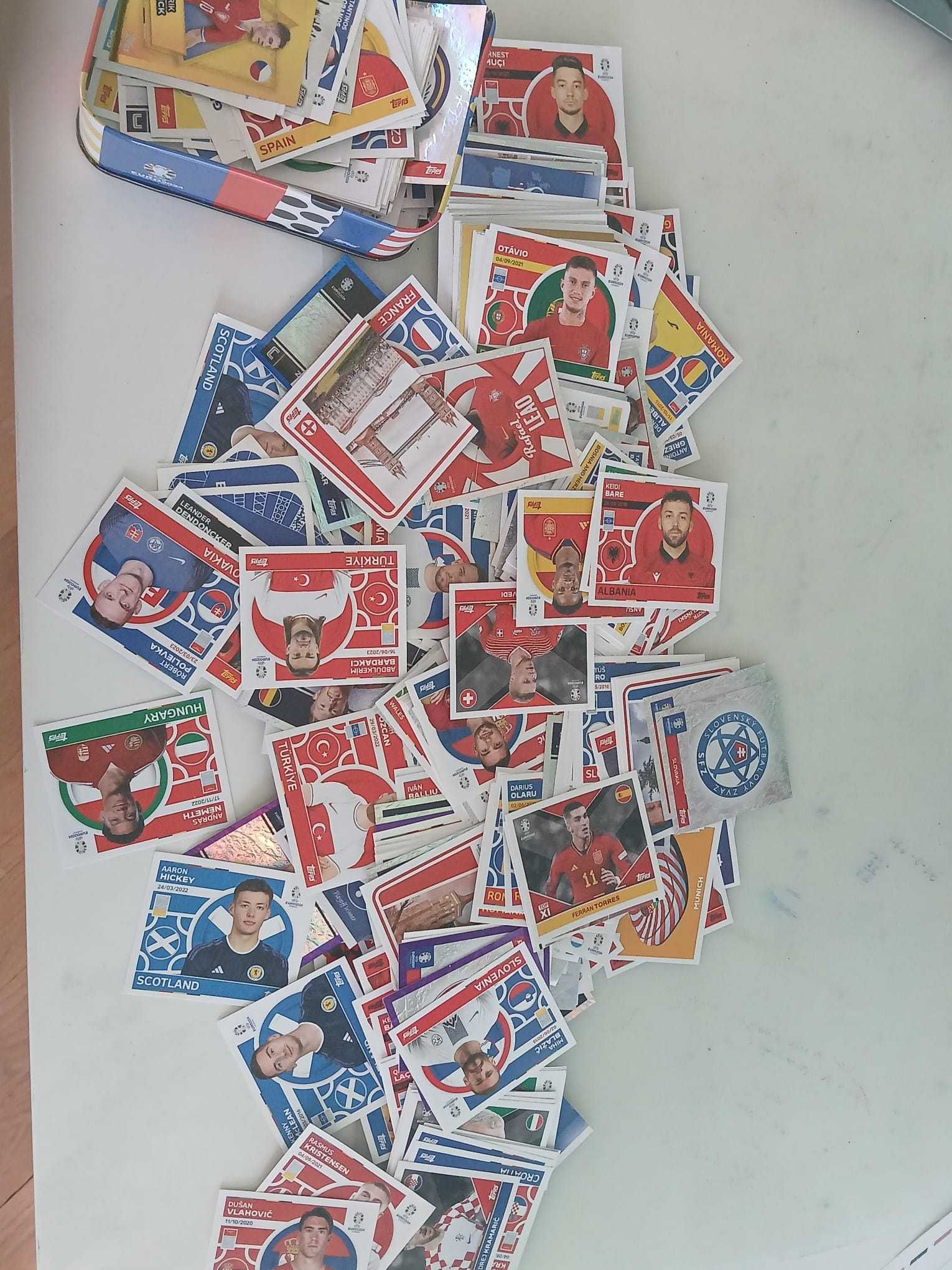 Stickere Toppps UEFA EURO 2024
