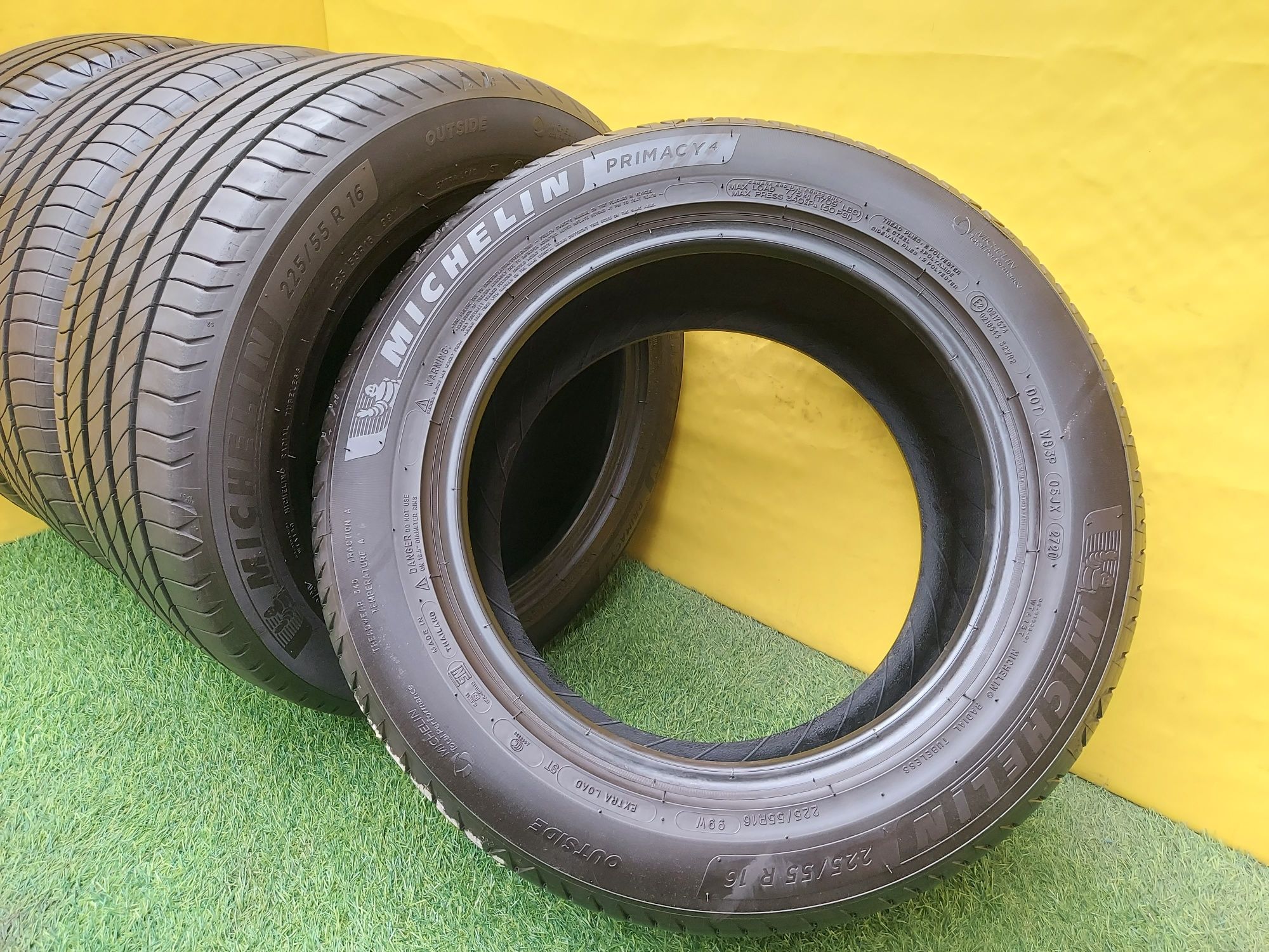 Шины 225/55 R16 Michelin комплект