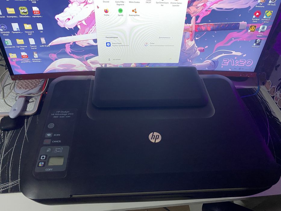Принтер hp ink 2125