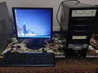 Офисный Компьютер. Monitor LG 17. Память 250 GB.