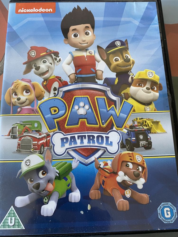Dvd Paw Patrol pentru copiii