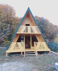 Cabane din lemn Aframe de grădina