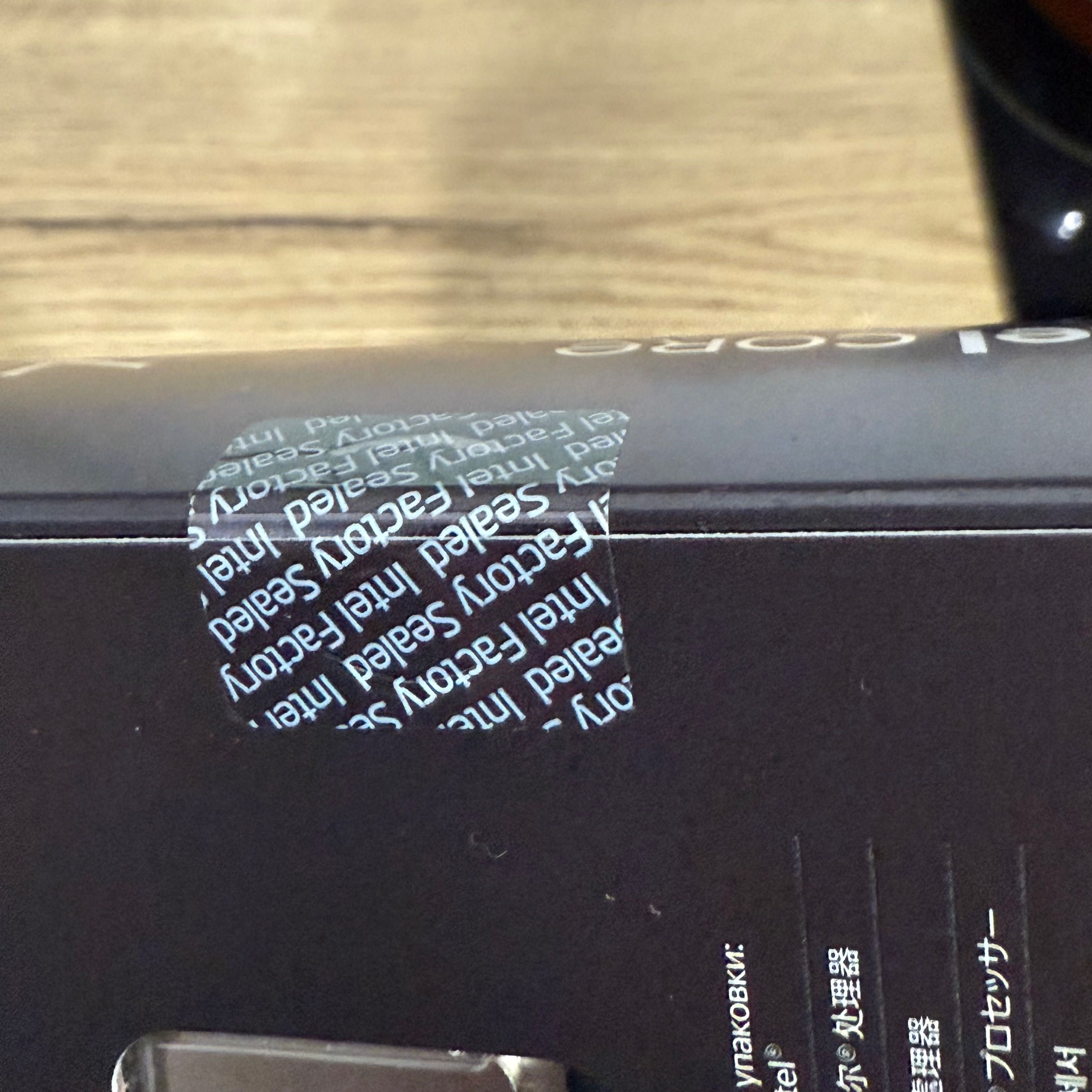 Новый процессор Intel core Ultra u7 265, в заводской упаковке.