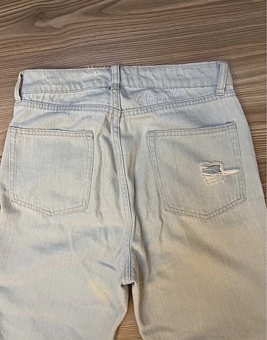 Pantaloni cu talie inalta H&M