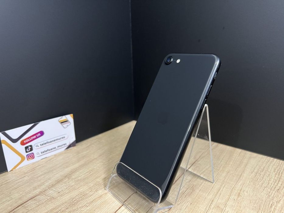 iPhone SE(2020) 64Gb Black Second-Hand Foarte Bun 3 ani garanție, Tele