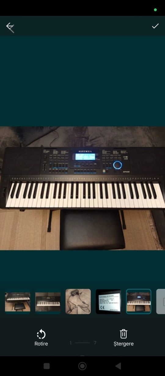 Orga kurzweil KP150