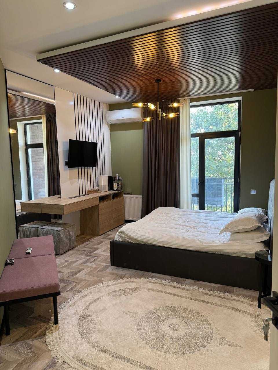 Элитная 3-комнатная квартира в Moderno: 118м² меб+тех и 2 балконами!