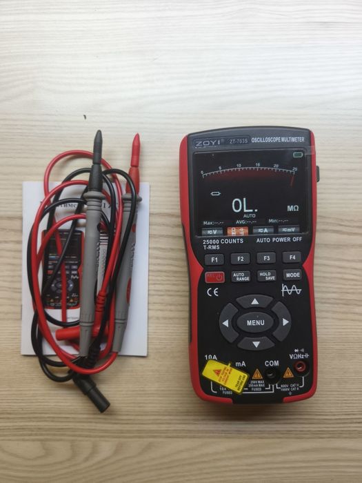 Осциллограф, мультиметр Zoyi ZT-703S