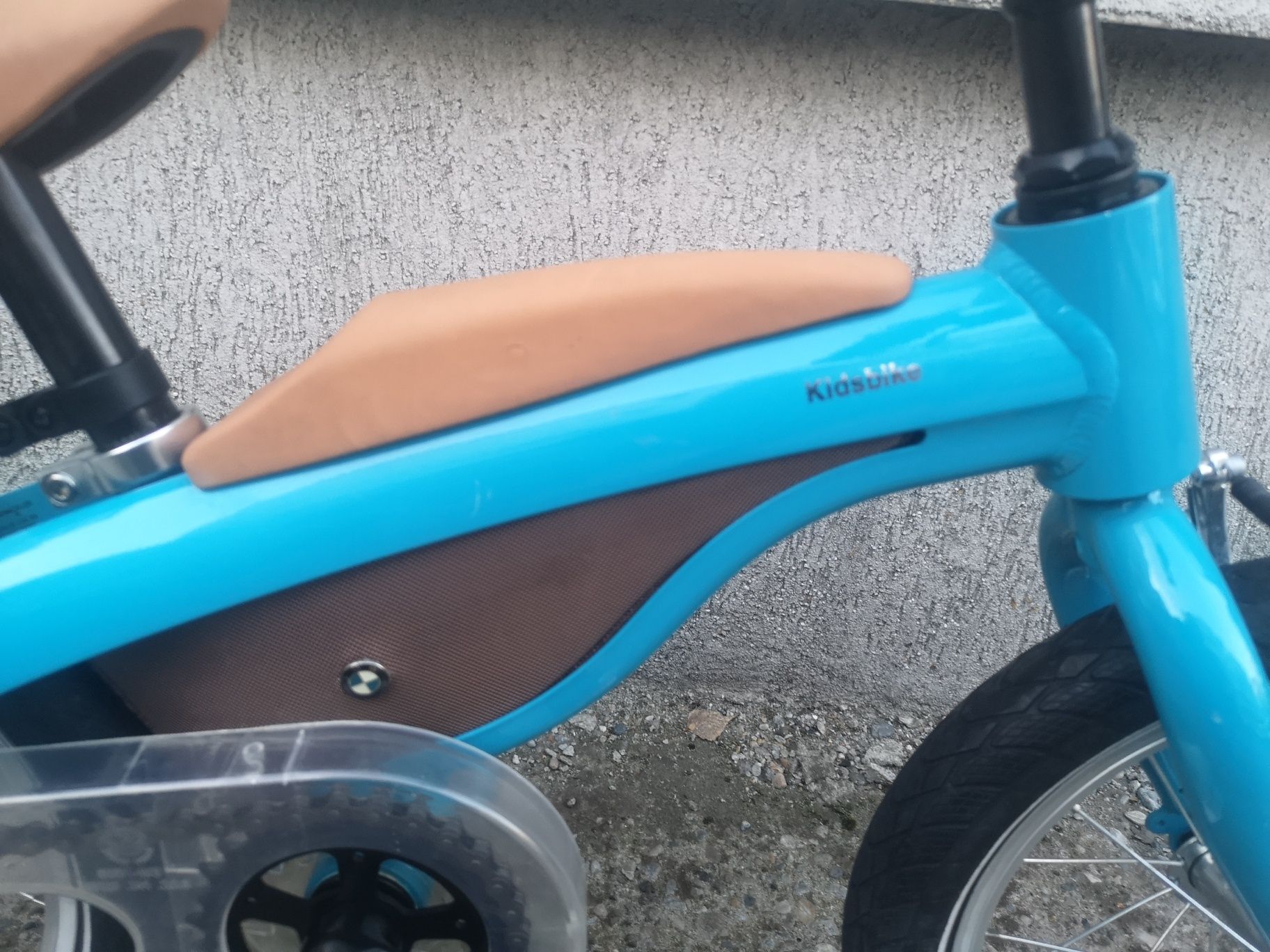 Bicicleta copii BMW Kidsbike 2 in 1, 14 zoll de la 2,5 ani la 6 ani